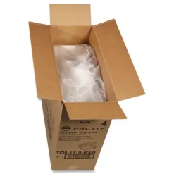 Clearance YCI811100000 Clearview Smartlock 9.22 in. x 8.88 in. x 2.91 in. Hinged Lid Containers - Clear (200/Carton) Tabletop And Serveware