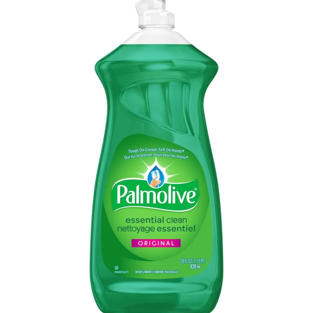 Discount US06022A 28 oz. Bottle Dishwashing Liquid - Fresh Scent (9/Carton) Cleaning & Janitorial Supplies