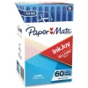 Sale Medium 1 mm InkJoy 50ST Stick Ballpoint Pen - Blue Ink/Clear Barrel (60/Pack) Pens, Pencils & Markers
