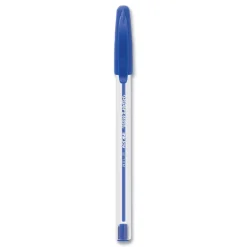 Sale Medium 1 mm InkJoy 50ST Stick Ballpoint Pen - Blue Ink/Clear Barrel (60/Pack) Pens, Pencils & Markers