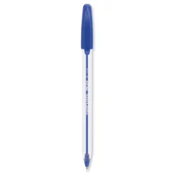 Sale Medium 1 mm InkJoy 50ST Stick Ballpoint Pen - Blue Ink/Clear Barrel (60/Pack) Pens, Pencils & Markers