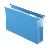 Discount SureHook 3 in. Capacity 1/5-Cut Tabs 1 Section Legal Size Reinforced Extra-Capacity Hanging Box File - Blue (25/Box) Filing & Folders