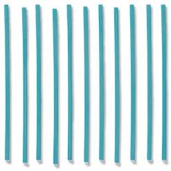 Hot 511181 5 in. PHA Marine Biodegradable Stir Straws - Ocean Blue (1000/Box, 6 Boxes/Carton) Tabletop And Serveware