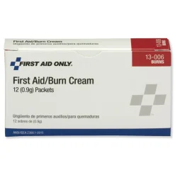 New 0.1 grams Burn Cream Packet First Aid Kit Refill (12/Box) Emergency Response