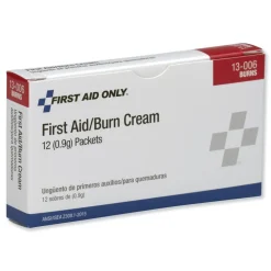 New 0.1 grams Burn Cream Packet First Aid Kit Refill (12/Box) Emergency Response