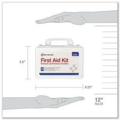 Plastic Case First Aid Kit for Use by Up to 25 People (113-Pieces/Kit) Emergency Response