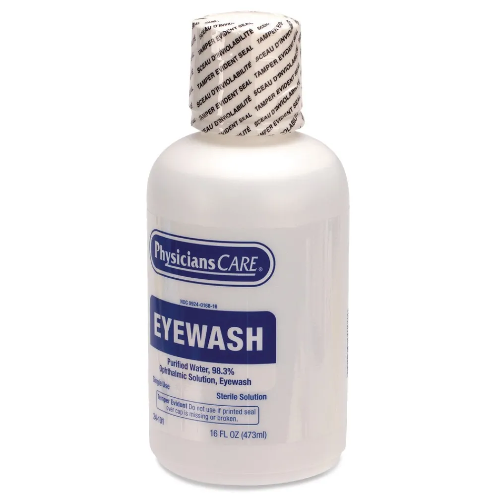 Online 16 oz Bottle Eye Wash Emergency Response