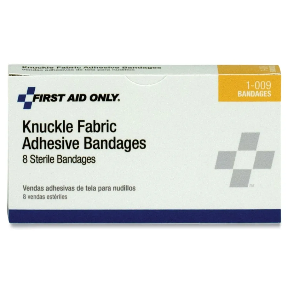 Outlet First Aid Fabric Knuckle Bandages (8/Box) Emergency Response