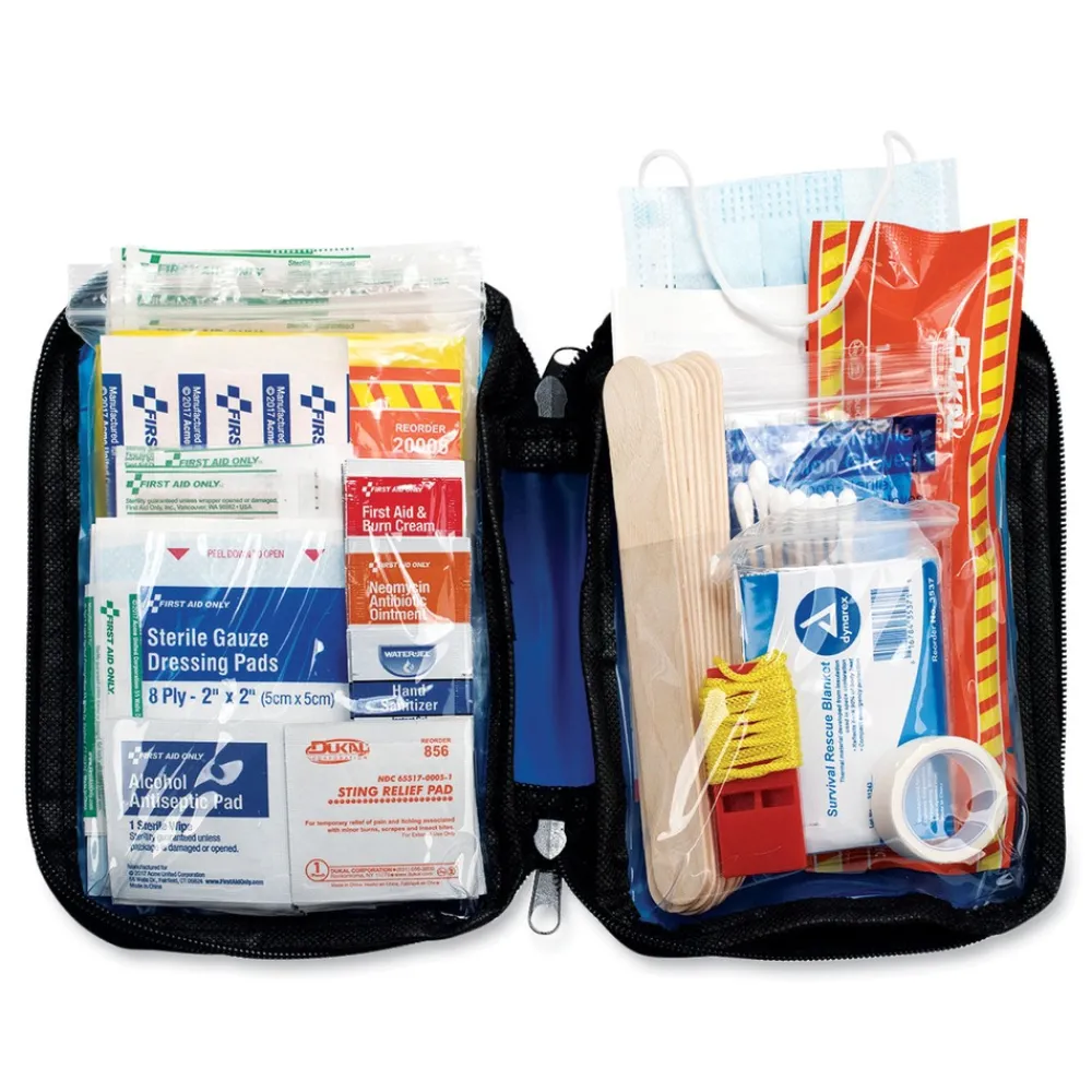 Soft-Sided First Aid and Emergency Kit with Soft Fabric Case (1-Kit) Emergency Response