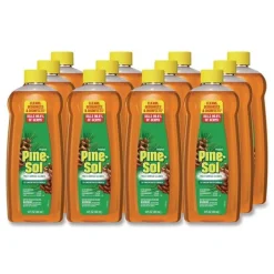 New 14 oz. Bottle Multi-Surface Concentrated Disinfectant Cleaner - Pine Scent (12/Carton) Cleaning & Janitorial Supplies