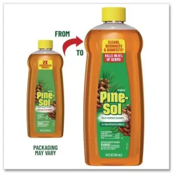 New 14 oz. Bottle Multi-Surface Concentrated Disinfectant Cleaner - Pine Scent (12/Carton) Cleaning & Janitorial Supplies