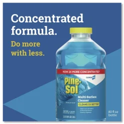 Hot 80 oz. CloroxPro Concentrated Multi-Surface Cleaner - Sparkling Wave Scent (3/Carton) Cleaning & Janitorial Supplies