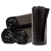 Online 40 in. x 46 in. 1.7 mil 40 gal. Eco Strong Plus Can Liners - Black (100/Carton) Trash & Waste Bins