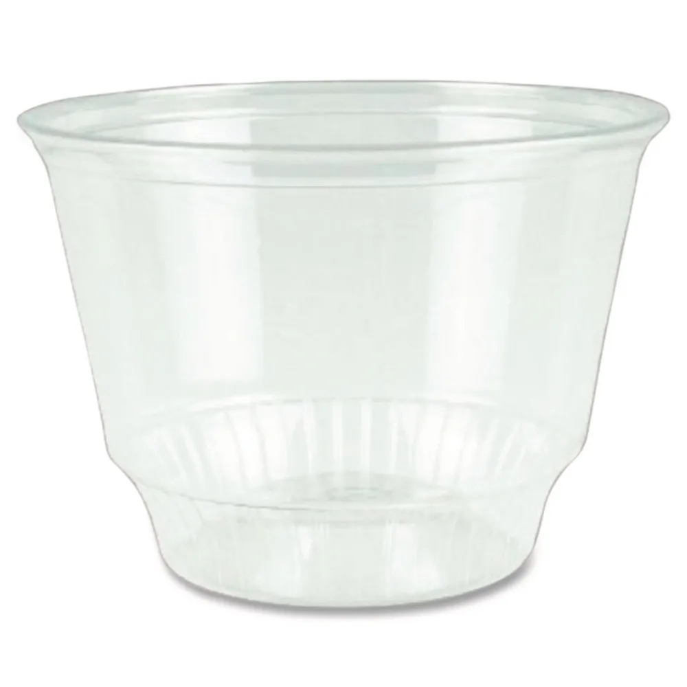 Outlet Plastic Cold Cups, Sundae, 8 oz, Clear, 1,000/Carton Tabletop And Serveware