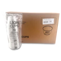 Outlet Plastic Cold Cups, Sundae, 8 oz, Clear, 1,000/Carton Tabletop And Serveware