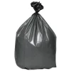 New 1507253 30 in. x 36 in. 30-Gallon 1.35 mil. Can Liners - Gray (100/Carton) Trash & Waste Bins