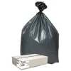 Online 33 Gallon 1.35 mil 33 in. x 40 in. Can Liners - Gray (50/Carton) Trash & Waste Bins