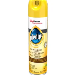 New 14.2 oz. Aerosol Can Furniture Polish - Lemon (6/Carton) Cleaning & Janitorial Supplies