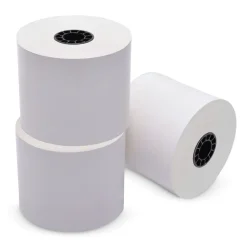 Best ICX90230088 3.15 in. x 270 ft. Sticky Media - White (12 Rolls/Carton) Paper & Printables