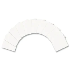 Clearance 3 in. x 3 in. Unruled Note Pads - Transparent (10/Pack) Paper & Printables