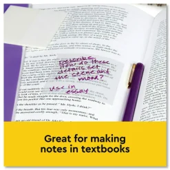 Clearance 3 in. x 3 in. Unruled Note Pads - Transparent (10/Pack) Paper & Printables