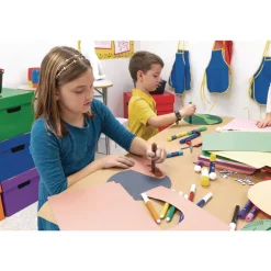 Hot 12 in. x 18 in. 50 lbs. Text Weight SunWorks Construction Paper - Assorted Colors (25 Packs/Carton) Cleaning & Janitorial Supplies