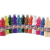 Hot 16 oz. Bottle Ready-to-Use Tempera Paint - 12 Assorted Colors (12/Pack) Arts & Crafts Supplies