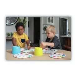 Discount X10796 16 oz. Dispenser-Cap Bottle Washable Paint - 12 Assorted Colors (12/Set) Arts & Crafts Supplies