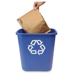 Best EverTec 12 in. x 15 in. No. 5 Self-Adhesive Closure Kraft Paper Curbside Recyclable Padded Mailer - Brown (100/Carton) Mailing, Packing & Shipping