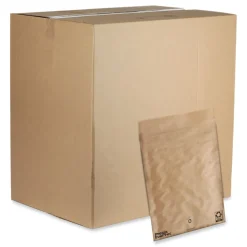 Sale EverTec 7 in. x 9 in. No. 0 Self-Adhesive Closure Kraft Paper Curbside Recyclable Padded Mailer - Brown (300/Carton) Mailing, Packing & Shipping