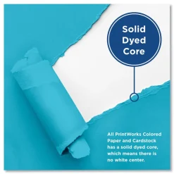 8.5 in. x 11 in. 24 lbs. Text Weight Color Paper - Blue (1-Ream) Cleaning & Janitorial Supplies