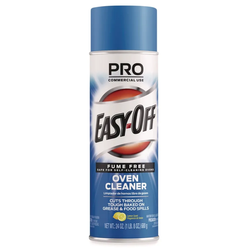 New 24 oz. Aerosol Spray Fume-Free Max Foam Oven Cleaner - Lemon Cleaning & Janitorial Supplies