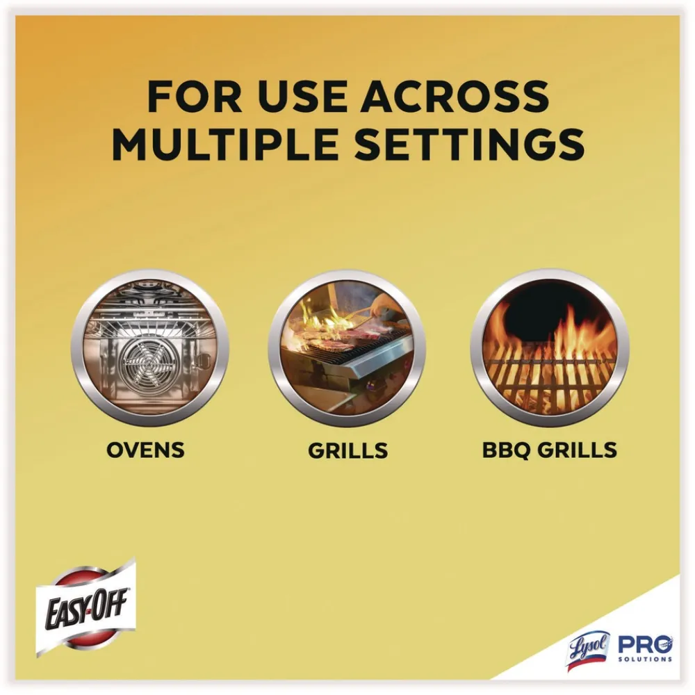 New 24 oz. Aerosol Spray Fume-Free Max Foam Oven Cleaner - Lemon Cleaning & Janitorial Supplies