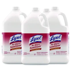 Best 1 Gallon Bottle No Rinse Sanitizer Concentrate (4/Carton) Cleaning & Janitorial Supplies