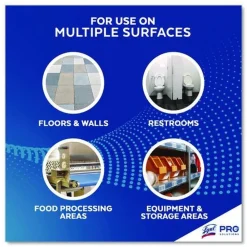 Best 1 Gallon Bottle No Rinse Sanitizer Concentrate (4/Carton) Cleaning & Janitorial Supplies