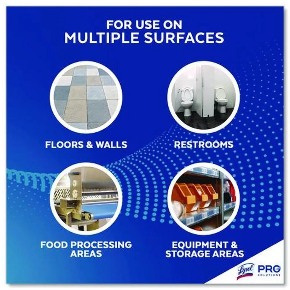 Best 1 Gallon Bottle No Rinse Sanitizer Concentrate (4/Carton) Cleaning & Janitorial Supplies