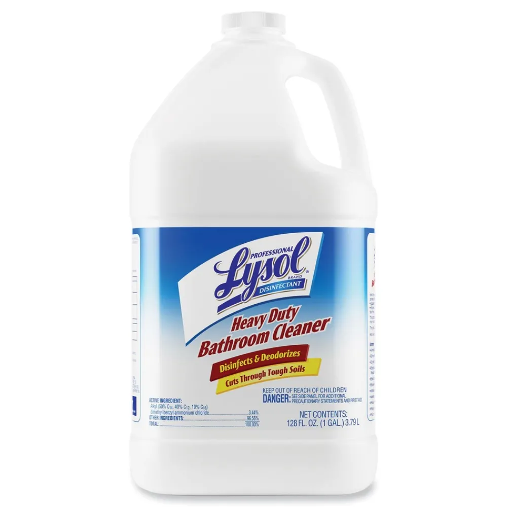 Best 1 gal. Disinfectant Heavy-Duty Bathroom Cleaner Concentrate (4/Carton) Cleaning & Janitorial Supplies