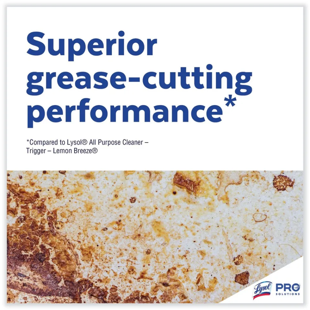 Outlet 32 oz Advanced Deep Clean All Purpose Cleaner - Lemon Breeze Cleaning & Janitorial Supplies