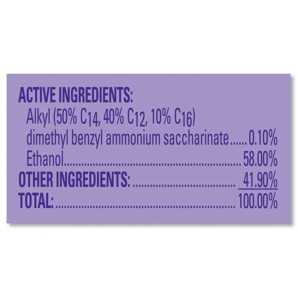 Online 36241-89097 19 oz. Aerosol Spray Disinfectant Spray - Lavender Cleaning & Janitorial Supplies