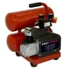 Clearance 1 HP 4 Gallon Oil-Free Twin Stack Air Compressor Air Compressors