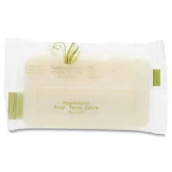Best # 1 1/2 in. Flow Wrap Bar Body and Facial Soap - Fresh Scent (500/Carton) Cleaning & Janitorial Supplies