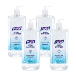 Clearance 5015-04 1.5 L Pump Bottle Advanced Hand Sanitizer Refreshing Gel - Clean Scent (4/Carton) Skin Care & Personal Hygiene