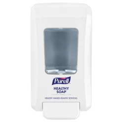 Outlet 4.68 in. x 6.5 in. x 11.66 in. 2000 mL FMX-20 Soap Push-Style Dispenser - White (6/Carton) Skin Care & Personal Hygiene
