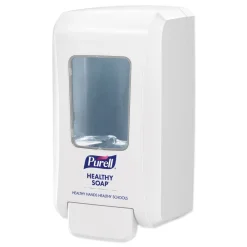 Outlet 4.68 in. x 6.5 in. x 11.66 in. 2000 mL FMX-20 Soap Push-Style Dispenser - White (6/Carton) Skin Care & Personal Hygiene