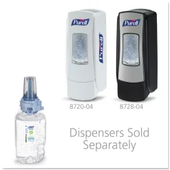 Clearance 700 milliliter Green Certified Advanced Gel Hand Sanitizer Refill - Fragrance-Free Cleaning & Janitorial Supplies