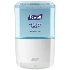 1200 mL 5.25 in. x 8.8 in. x 12.13 in. ES6 Soap Touch-Free Dispenser - White Skin Care & Personal Hygiene