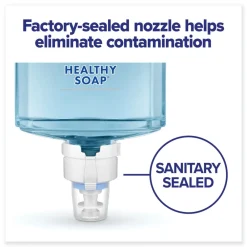 1200 mL 5.25 in. x 8.8 in. x 12.13 in. ES6 Soap Touch-Free Dispenser - White Skin Care & Personal Hygiene