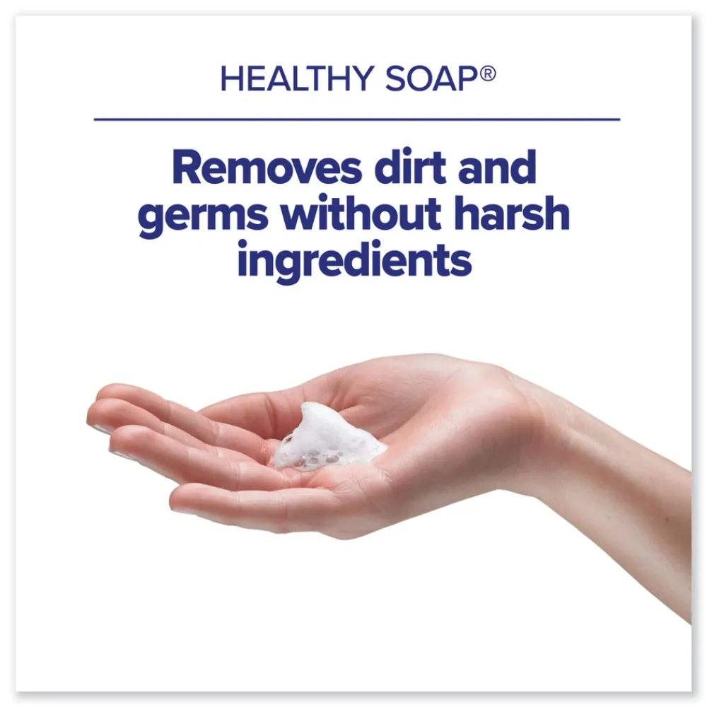 Clearance 1200 mL HEALTHY SOAP Foam Refill For ES8 Dispensers - Fresh Scent (2/Carton) Cleaning & Janitorial Supplies