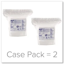 Outlet 9103-02 Surface Multi-Purpose Disinfecting Wipes, 1-Ply, 5 x 7, Fresh Citrus, White, 2/Carton Skin Care & Personal Hygiene