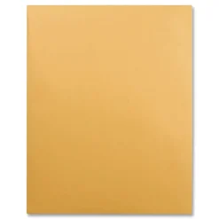 Outlet 12 x 15.5 Gummed Closure Square Flap Catalog Envelope - Brown Kraft (250/Box) Mailing, Packing & Shipping